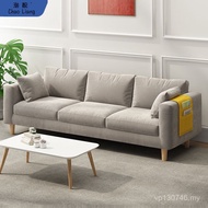 Living Room Small Sofa Small Apartment Rental Room Simple Modern Sofa Removable Washable Double Simp