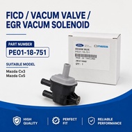 MAZDA 2 | 3 | 6 | CX3 CX5 CX9 TC 2.5 CX30 FICD VACUUM VALVE / EGR VACUUM SOLENOID (PE01-18-751)