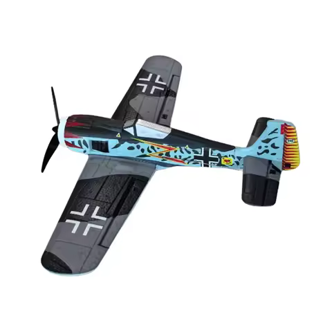 QF013 RC Aircraft Quad Channel Brushless Stunt Fixed Wing RC Glider 2.4G RC FW190 Fighter Foam Model