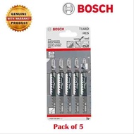 Bosch Jig Saw Blade Speed For Wood T144d 5pcs