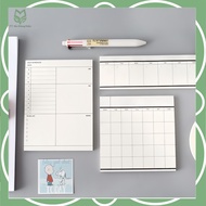 Note Planner 50 Sheets – Pretty Timetable – Note Paper for Daily Planning