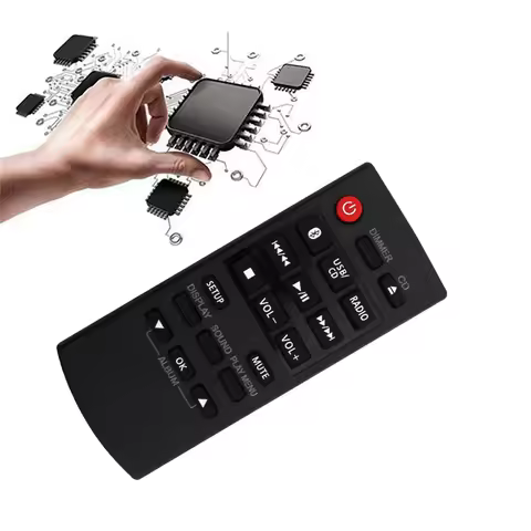 SCLS N2QAYB000984 Replaced Remote for CD Stereo Sub SA-PM250 SC-PM250 SC-PM600 SC-UX104 SC-HC200 SC-