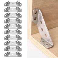 [Temponetics] 10pcs Thickened Stainless Steel Angle Code 90 Degrees Right Angle Fixed Bracket Furnit