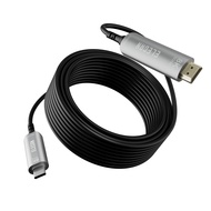 Elecan 8K Fiber Optic USB C to HDMI Cable 25 Ft, 8K@60Hz 4K@120Hz, HDR, Active Optical USB 3.1 Type-