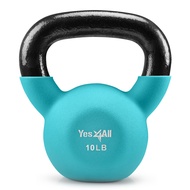 Yes4All Kettlebells 5lbs-65lbs & Kettlebell Sets Adjustable Weights, Neoprene Coated Solid Cast Iron