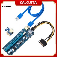[calcutta] Solid Explosion-proof Capacitors Gpu Mining Equipment Pci-e Riser Card 1x to 16x Extension Cable for Usb 3.0 Graphics Card Fast Shipping High Quality Best Price