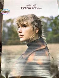 泰勒絲Taylor Swift 恆久傳說 evermore 【原版宣傳海報】未貼!