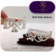 Velli Baby Kolusu Saiz 6inch(15cm) 6.5inch(17cm)7inch(18cm)