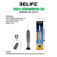 TOOLS SCREWDRIVER STEEL SCREWDRIVER SINGLE (+) RELIFE RL-717 1.5MM