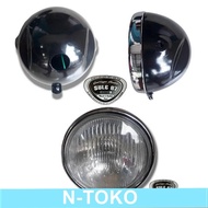 LAMPU DEPAN HONDA cb100 s90z Aksesoris Sparepart Motor Classic