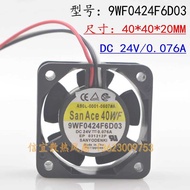 Sanyo 9WF0424F6D03 A90L-0001-0507#A发那科风扇 With Three-Pin Hair Naco Plug