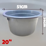 BESEN PLASTIK TEBAL/BESEN PLASTIK/BESEN PLASTIK BULAT/Basin Plastik Bulat 18inch /20inch /high quali