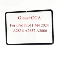 OEM Front Screen Outer Glass With OCA  Frame Sticker For iPad Pro 11 M4 2024 A2836 A2837 A3006 LCD R