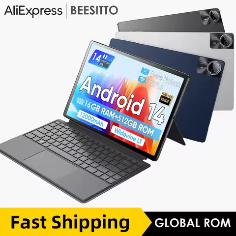 Global Version Super Large Screen 14 inch Tablet Pc Android 14 4G Phone Call 16GB+512GB Tablets 14" 
