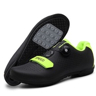 New Cycling Shoes Non Cleats Men Women Cleat Shoes Road Bike Mtb Bike Shoes Rb Speed Bike Shoes Non Locking Roadbike Mountain Bike Shoes Without Cleats Cycling Outdoor Sport Breathable Bicycle Shoes Biking Shoes Bicycle Riding Spd Triathlon Sneakers