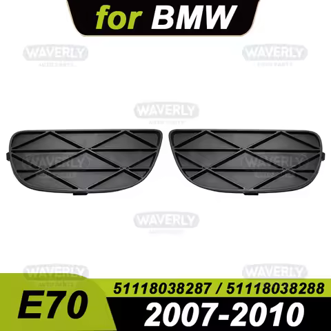 for 2007-2010 BMW E70 X5 3.0si M Sport Front Bumper Grill Closed Grid 51118038287 51118038288