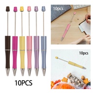 [xdnblun] 10Pcs Assorted Bead Pen Bead Ballpoint Pen for DIY Pen Kits Graduation Kids