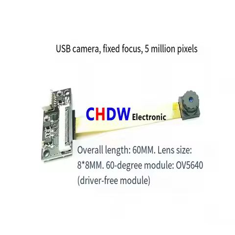 5-megapixel OV5640 module FPC soft hard combination autofocus USB driver free camera module 50/60/96