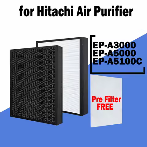 EP-A3000 & EP-A5000 EP-A5100C Replacement Hepa & Carbon Filter EPA3000 EPA5000 EPA-5000 Deodorizing 