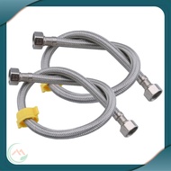 [ With Video ] Stainless Steel 304 water supply line for toilets, sinks, sink faucets, 40cm 2-screw 