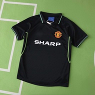 Manchester United Football Club 98/99 Game Season Children Retro Third Away Jersey