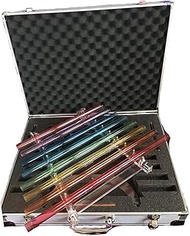 Rainbow Crystal Harp, C Key 8 Notes C5 D5 E5 F5 G5 A5 B5 C6, Perfect Healing Musical Instrument, for