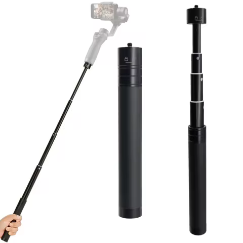 Extension Rod Pole Selfie Stick Telescopic For Dji Osmo Mobile 3 4 FeiYu Zhiyun Smooth isteady Gimba