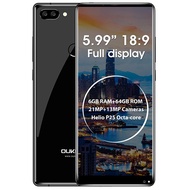 Oukitel MIX 2 4G Phablet Android 7.0 5.99 inch MTK6757V Octa Core 2.39GHz 6GB RAM 64GB ROM 16.0MP +