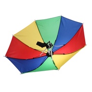 Umbrella Hat Rain Head 64cm Headband Umbrella Hat Fishing Golf Large