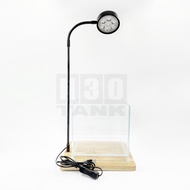 JBJ 7W PALUDARIUM LED LIGHT STAND w WOOD BASE & TANK COMBO