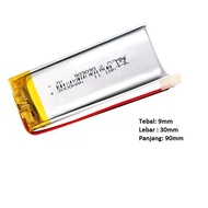 903090 for use keyboard RK-61 RK68 RK84 RK108 RK987 can use model 9527101 3000mAh 3.7V Polymer Recha
