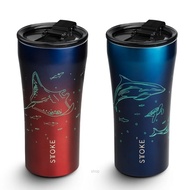 Sttoke 16oz Ocean Series Leakproof Ceramic Insulated Cup (460ml)