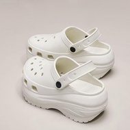 BOSC Cross sandal Sandal Kodok Wanita Kekinian Sandal Jelly Wanita Selop Sandal Baim Sandal Wedges P