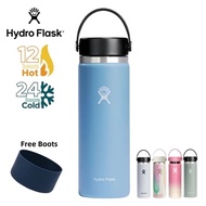TERMOS HYDRO FLASK 20OZ 32OZ/ 40OZ ORIGINAL STAINLESS TUMBLER | COLD HOT THERMOS BOTTLE