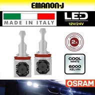 Osram LED Bulb Italy Lamp Headlights 65211CW/H11/H8/H16/HB4/9006