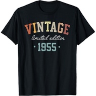 Vintage T-Shirt Limited Edition 1955 70th Anniversary Gift For 70th Birthday
