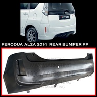 PERODUA ALZA 2014 OE LOOK REAR BUMPER (PP) SKIRT LIP BODYKIT