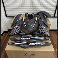 MAGIC BOY RACING BODY COVER SET HAYABUSA / API (V) / MX KING Y15 Y15ZR V2 &gt; MODERN DARK GREY BLACK WHITE BLUE ORANGE