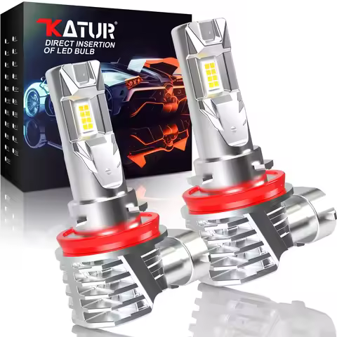 H16 H8 H9 H11 LED Fog Bulb Canbus 80W 16000LM 6000K White Halogen Replacement For Audi A4 8K B8 B7 B