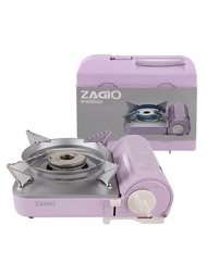 ZAGIO - เตาแก๊สปิกนิก รุ่น ZG-1558 สีม่วง