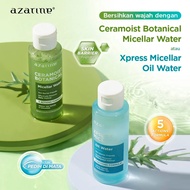 Azarine Micellar Water Ceramoist Botanical/ Xpress Micellar Oil Water - Makeup Remover