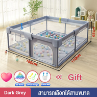 คอกกั้นเด็ก6ฟุต คอกเด็กขนาด6ฟุต คอกกั้นเด็ก คอกเด็ก สูง 65 cm คอกเด็กคอกกั้นเด็ก ระบายอากาศ มีประตู