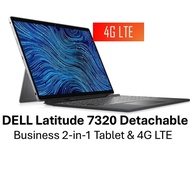 Dell Latitude 7320 Detachable 2-in-1 Laptop | 4G Sim | i7-11th/16/256/512/1TB | Win11/office 2021