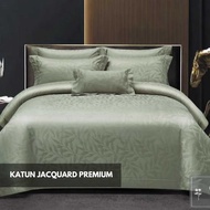 KATUN Premium Jacquard Cotton Bed Sheet Size 160x200 King 180x200 Extra King 200x200 140x200 - 90x20