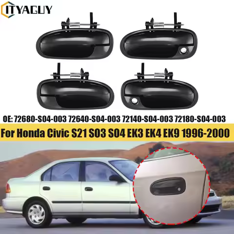 72680-S04-003 72640-S04-003 72140-S04-003 72180-S04-003 Car Outside Exterior Door Handle For Honda C