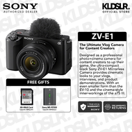 [READY STOCK] Sony ZV-E1 Mirrorless Full-Frame Camera + 28-60mm Lens (Sony Malaysia Warranty)
