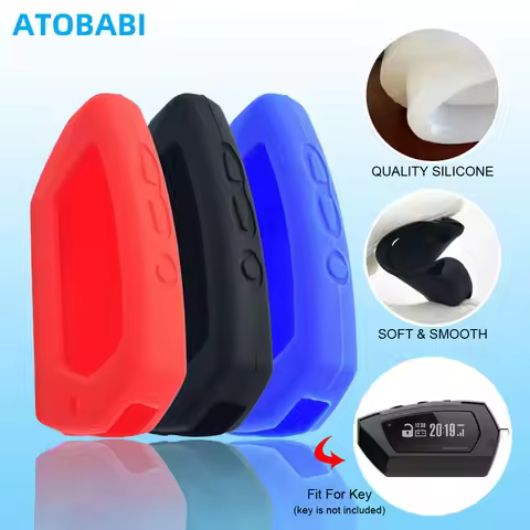 Silicone Car Key Cover Bag Skin For Pandora DX-90 D010 DX 90 91 6X 9X 90B 90BT 90L 42 Moto LCD Remot