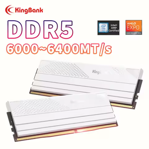 KingBank SoarBlade KFXW DDR5 Series 32GB(16GBx2) 6000MHz 6400MHz Hynix A die Gaming Desktop Memory R