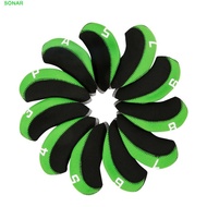 SONAR Golf Iron Headcover 4-9,P,S,A,L Golf Putter Protector Case Golf Iron Covers Set Golf Putter Ac