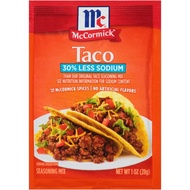 McCormick Taco Seasoning Mix - 30% Less Sodium, 1 oz